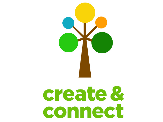 create and connect visual identity